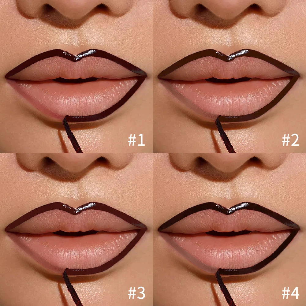 Langhaftender Lippenstift Tattoo