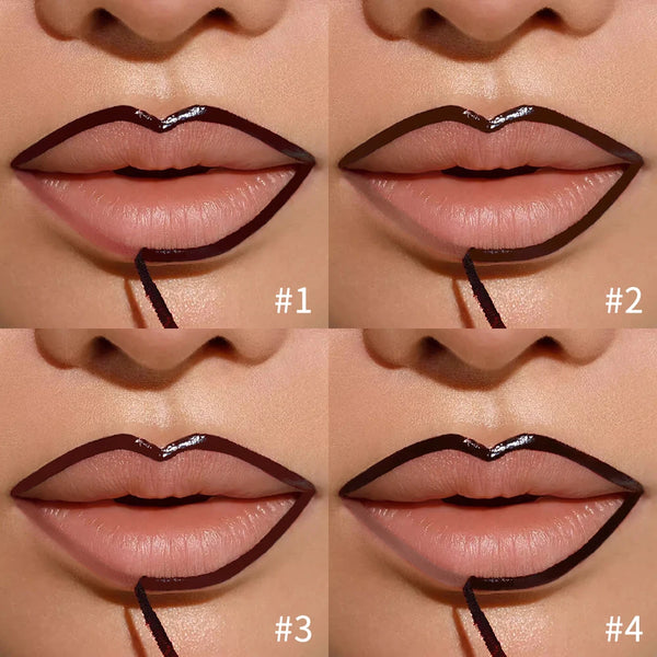 Langhaftender Lippenstift Tattoo