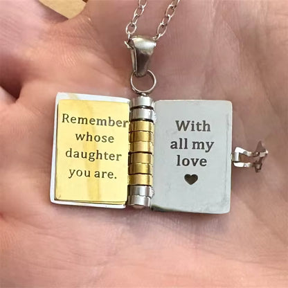 My Little Star Book Necklace