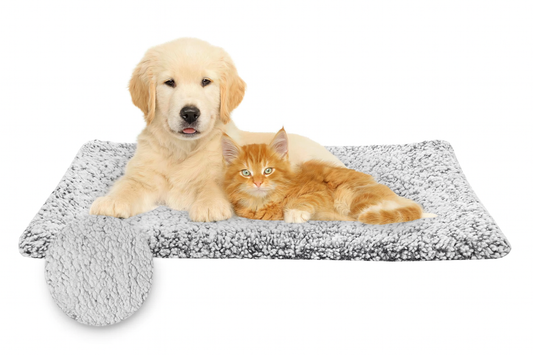 selbsterwärmende Kuschelmatte für Tiere